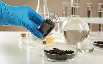 Monitoring soil for environmental pollutants is critical for health.