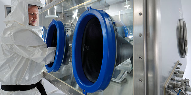 ADC conjugation in line testing