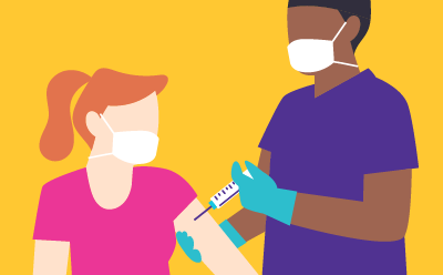 医生给病人打针