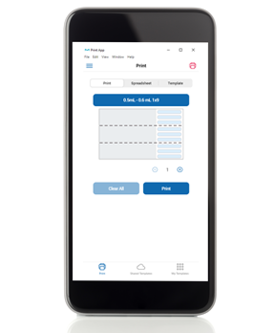 MilliSentials™ Smartphone-compatible software