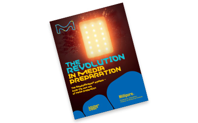 Discover the ReadyStream® system for effortless media preparation. Simplify your workflow with on-demand, sterile media—no autoclaving or heavy lifting required. CTA: Download Brochure