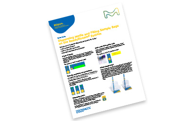 Dispensing Media and Filling Sample Bags on the ReadyStream® System