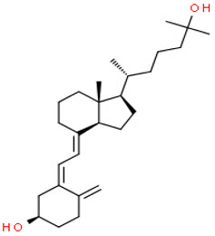 3-epi-25-hydroxyvitamin D3 schematic