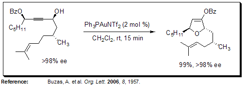 Stereoselective Synthesis of Functionalized Dihydrofurans
