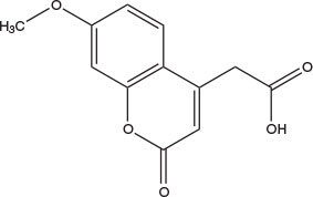 Chemical structure of Mca-OH