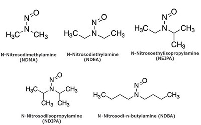 Nitrosamines in valsartan