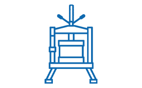 Illustrates the chromatography step in the plasmid DNA manufacturing process
