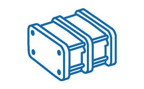 Illustrates the ultrafiltration/diafiltration (UF/DF) step in the plasmid DNA manufacturing process