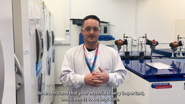 Dedicated Team to Safely Store Your Cell & Virus Banks