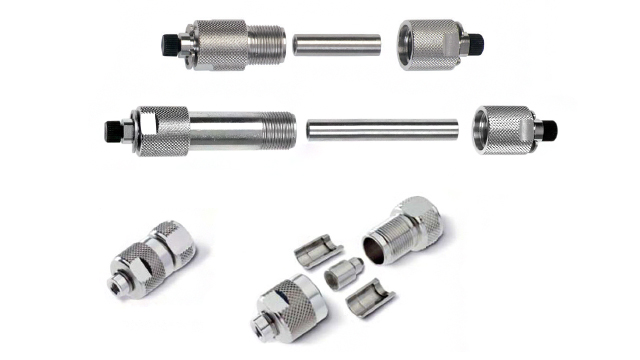 LiChroCART™ HPLC cartridge with the manu-CART™ pre-holder, offering essential tips for direct integration of guard cartridges.