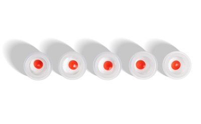 Vitroids™ and LENTICULE® CRMs discs present inside a special screw-cap with a seal 