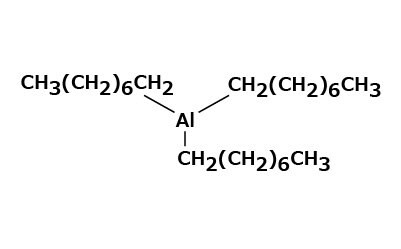 Chemical structure of common organoaluminum reagents