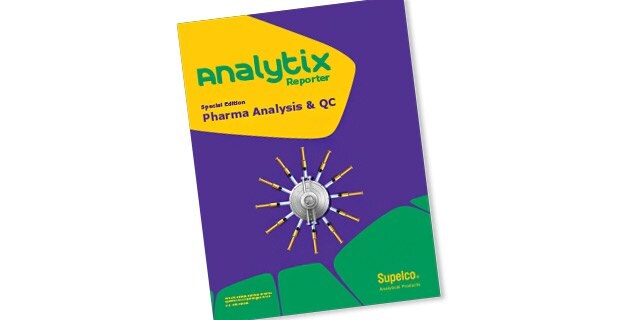 Cover photo of the Analytix Reporter Special Edition for Pharma and QC