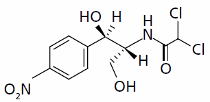 Chloraphenicol Structure