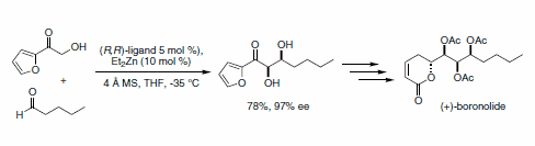 Natural product (+)-boronolide