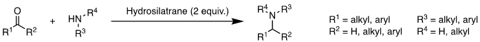 Reduction of ketones with 1-hydrosilatrane. 2