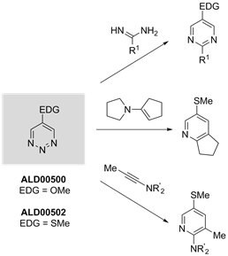 1,2,3-Triazines with electron-donating substituents 1,2,3-Triazines with electron-donating substituents