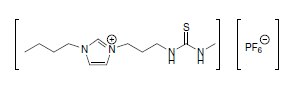 Thiourea derivatized Ionic Liquid