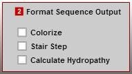 Format Sequence Output