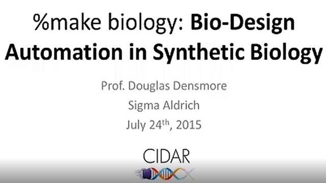 Bio-Design Automation in Synthetic Biology