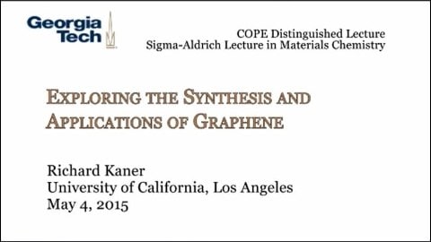  Exploring the Synthesis and Applications of Graphene Webinar