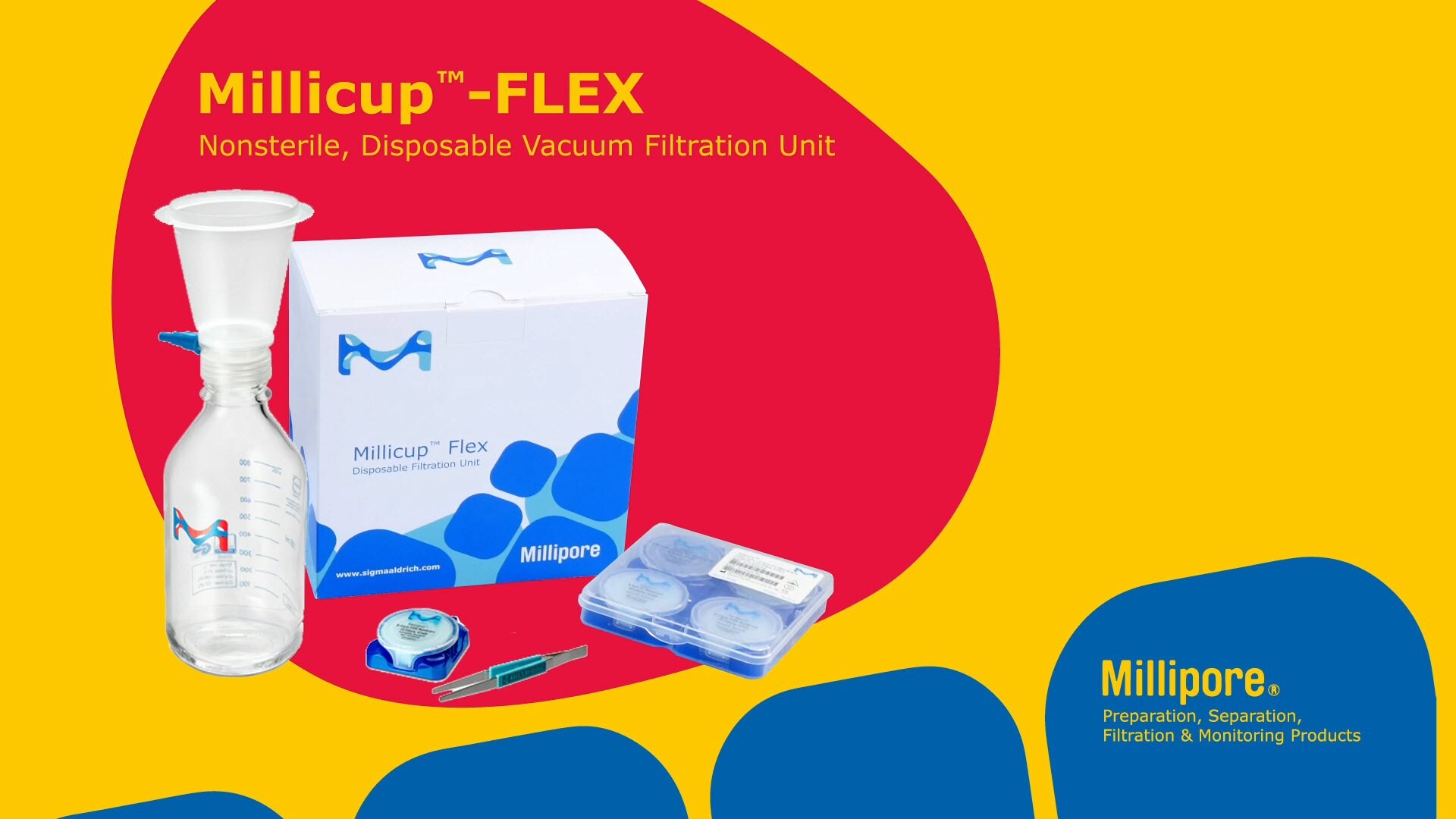 Retentate Filtration with Millicup™-FLEX Disposable Vacuum Filtration Units
