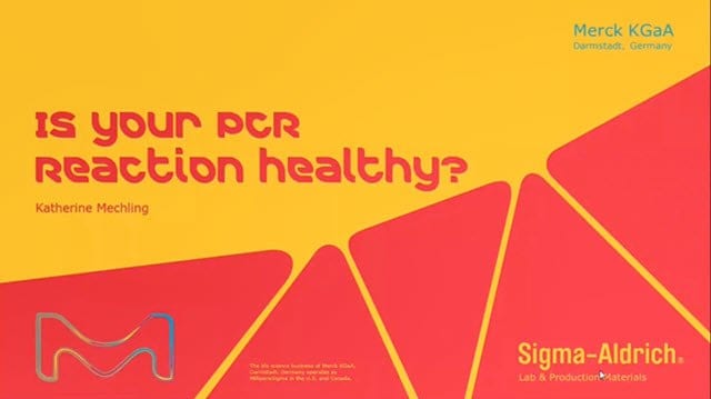 Webinar: Is Your PCR Reaction Healthy?