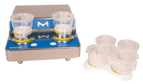 Milliflex Oasis® VHP resistant filtration pump with no power supply The Milliflex Oasis®VHP resistant vacuum pump is suitable for use in isolators. The pump is VaporHydrogen Peroxide (VHP) resistant and compatible, suitable for sterility testing