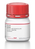 HEPES BioXtra, pH 5.0-6.5 (1 M in H2O), ≥99.5% (titration)