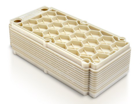 Prostak™ MF Module Media: Durapore® 0.1 µm pore size 0.1 μm, Chemistry: Hydrophilic Polyvinylidene Fluoride (PVDF) Device Size: 20 ft²