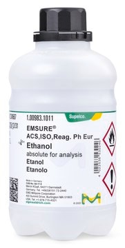 Ethanol absolute for analysis EMSURE&#174; ACS,ISO,Reag. Ph Eur