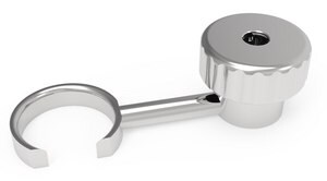 Steritest® Symbio Slim Bottle Holder With Fastening Screw, for use with Steritest® Symbio pump that streamlines the workflow and increases safety