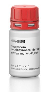Fluorescein isothiocyanate–dextran average mol wt 40,000