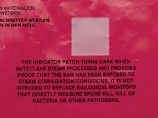 Scienceware® biohazard disposal bags width × H × thickness 300 mm (12 in.) × 24 in. (610 mm) × 1.5 mil (0.04 mm), pack of 100 ea, translucent polypropylene