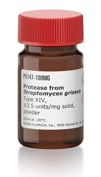 蛋白酶 来源于灰色链霉菌 Type XIV, &#8805;3.5&#160;units/mg solid, powder