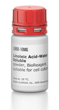 Linoleic Acid-Water Soluble powder, BioReagent, suitable for cell culture