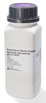 Bovine Serum Albumin Fraction V, heat shock, fatty acid free from bovine serum
