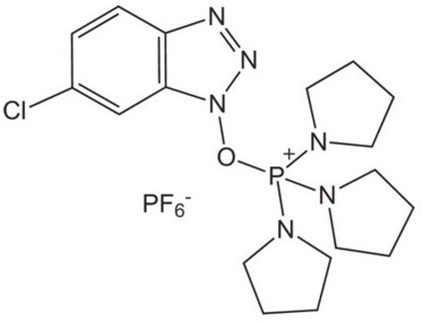 PyClock 6-Chloro-benzotriazole-1-yloxy-tris-pyrrolidinophosphonium hexafluorophosphate Novabiochem&#174;