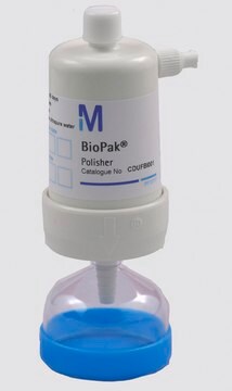Biopak&#174; Polisher Ultrafilter for the production of pyrogen-, nuclease-, and bacteria-free water