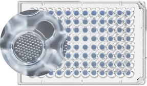 Millicell® Microwell Plates 600 µm U-bottom 96-well Hydrogel Plates, 5 pack, lid, skirt, Organoid and Spheroid Culture
