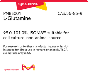 L-谷氨酰胺 99-101%, ISOM8™, suitable for cell culture, from non-animal source