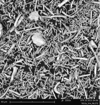 Titanium dioxide milled nanofibers anatase/rutile