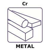 铬 bar, 100mm x 2mm x 2mm, 99.7+%