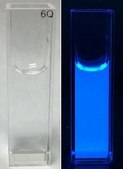 Graphene quantum dots blue luminescent, powder