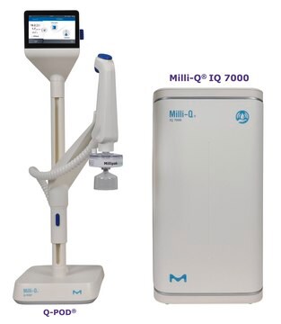 Milli-Q&#174; IQ 7000 超纯水净化系统 output: type 1 water (18.2 M&#937;·cm), the most advanced Milli-Q&#174; ultrapure (Type 1) water system that is intelligent, intuitive, and green.