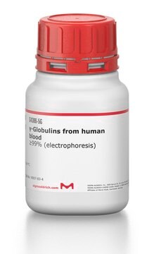 &#947;-Globulins from human blood &#8805;99% (electrophoresis)