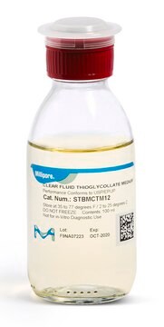 Clear Fluid Thioglycollate Medium ready-to-use, bottle volume 100&#160;mL , filling Volume