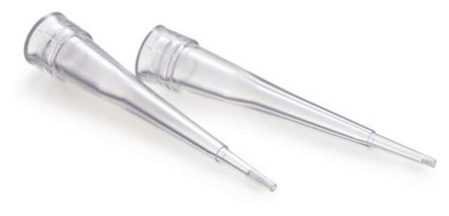 ZipTip with 0.6 &#181;L C18 resin Sample Prep Pipette Tips used for Desalting and concentrating peptides or small proteins.
