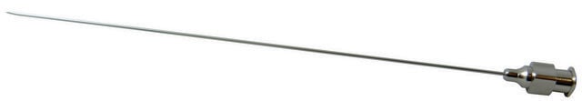 Stainless steel 316 syringe needle, noncoring point gauge 18, L 12&#160;in.