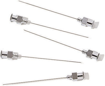 旋转锁定注射器的 SGE 针头 needle size 23 ga, needle L × O.D. 50&#160;mm × 0.63&#160;mm, point style, 5